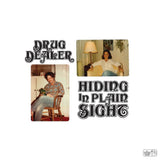 DRUGDEALER – HIDING IN PLAIN SIGHT (INDIE EXCLUSIVE LIMITED EDITION TABLE WINE ROUGE ) - LP •