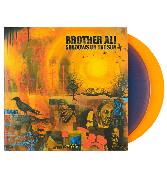 BROTHER ALI – SHADOWS ON THE SUN (ORANGE/BLUE VINYL) - LP •