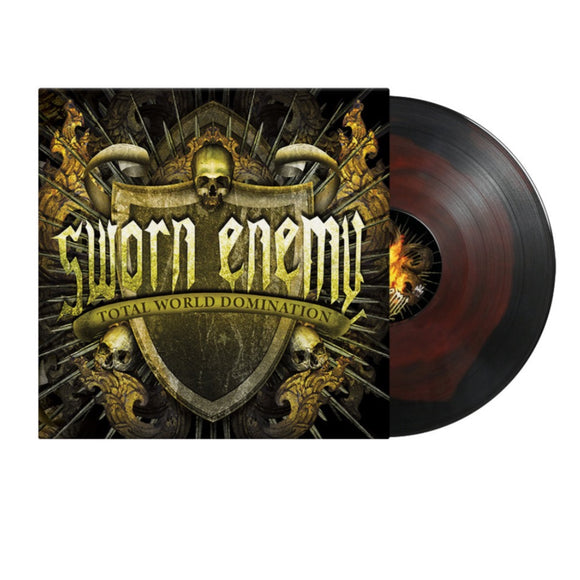 SWORN ENEMY <br/> <small>TOTAL WORLD DOMINATION (DOMINATION MARBLE VINYL) </small>