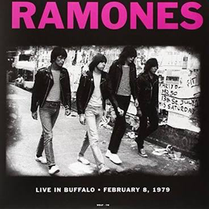 RAMONES – LIVE IN BUFFALO 2/8/79 (GREEN VINYL) - LP •