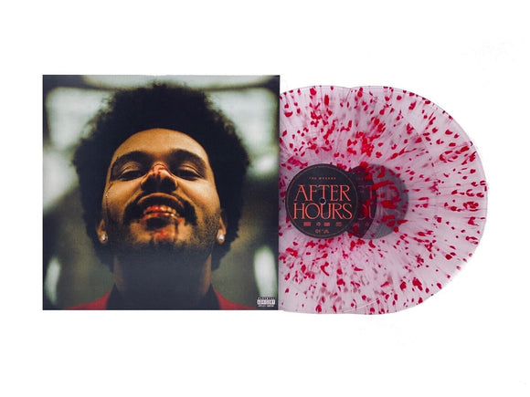WEEKND – AFTER HOURS (CLEAR WITH RED SPLATTER VINYL) - LP •