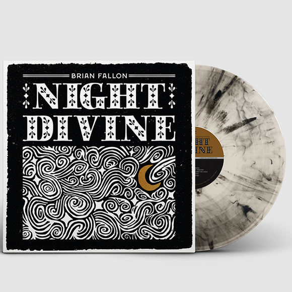 FALLON,BRIAN – NIGHT DIVINE (NATURAL W/BLACK SWIRL) - LP •