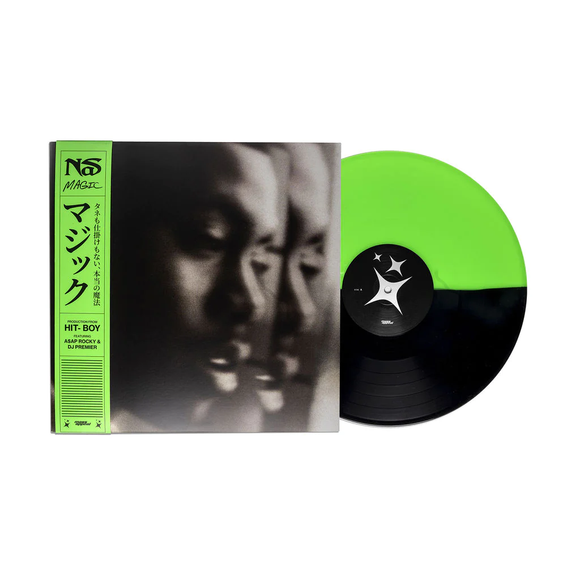 NAS – MAGIC (BLACK/GREEN SPLIT) - LP •