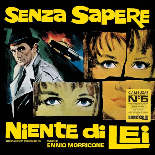MORRICONE,ENNIO – SENZA SAPERE NIENTE DI LEI (YELLOW VINYL) (RSD23) - LP •