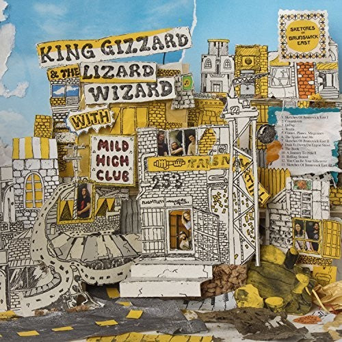 KING GIZZARD & THE LIZARD WIZARD – SKETCHES OF BRUNSWICK EAST (FEATURING MILD HIGH CLUB) - CD •