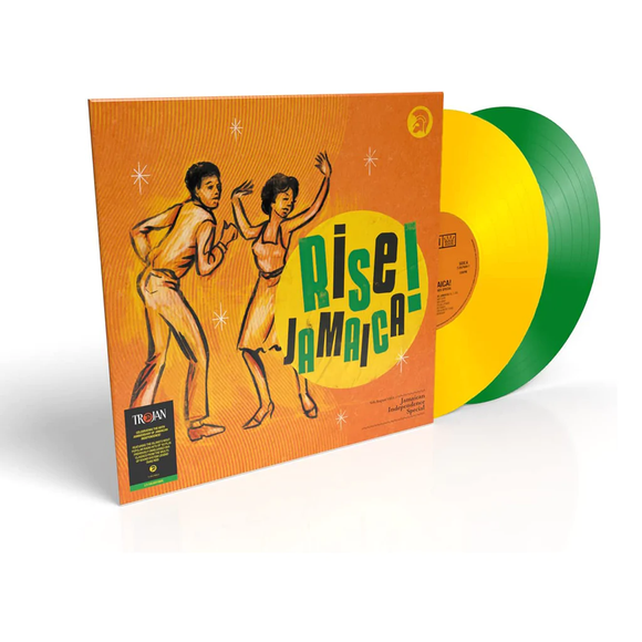 RISE JAMAICA: JAMAICAN INDEPENDENCE SPECIAL – VARIOUS (COLORED VINYL) - LP •