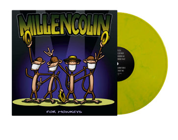 MILLENCOLIN – FOR MONKEYS (25TH ANNIVERSARY) (PSYCHEDELIC GREEN VINYL) - LP •