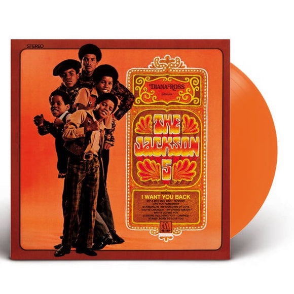 JACKSON 5 – DIANA ROSS PRESENTS [RSD Essential Indie Colorway Orange LP] - LP •