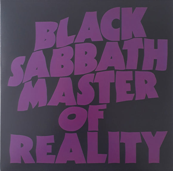 BLACK SABBATH – MASTER OF REALITY (UK) - LP •