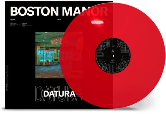 BOSTON MANOR – DATURA (TRANSPARENT RED) - LP •