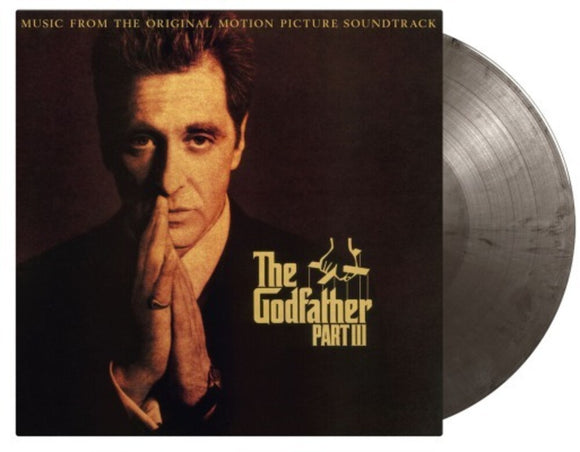 GODFATHER PART III  – O.S.T. (SILVER/BLACK MARBLE) - LP •
