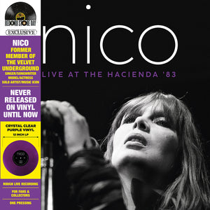 NICO – LIVE AT THE HACIENDA '83 (PURPLE VINYL) (RSD22) - LP •