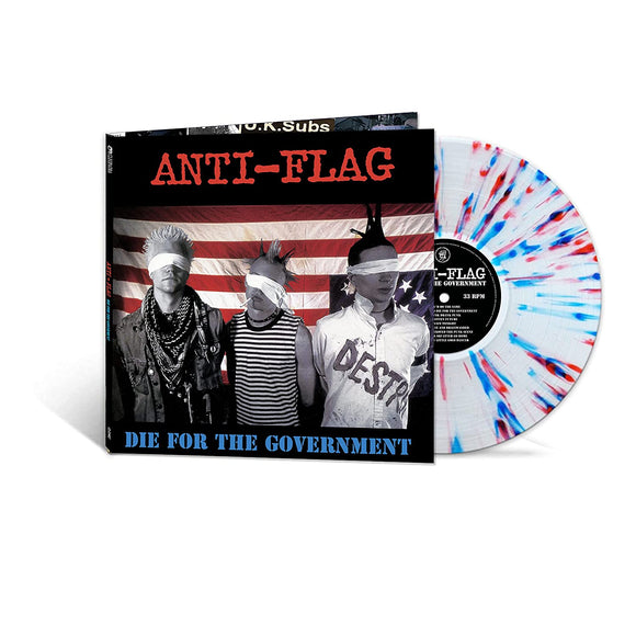 ANTI-FLAG – DIE FOR THE GOVERNMENT (RED WHITE BLUE) - LP •