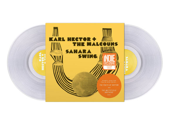 HECTOR,KARL & THE MALCOUNS – SAHARA SWING (CLEAR VINYL - RSD ESSENTIAL) - LP •