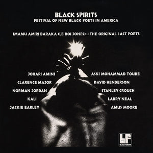BLACK SPIRITS – FESTIVAL OF NEW BLACK POETS IN AMERICA - LP •