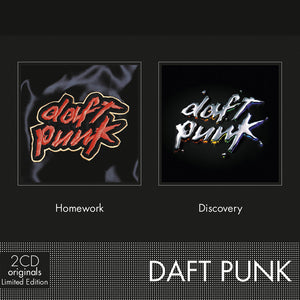 DAFT PUNK – HOMEWORK & DISCOVERY - CD •