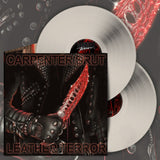 CARPENTER BRUT – LEATHER TERROR [INDIE EXCLUSIVE WHITE VINYL] - LP •