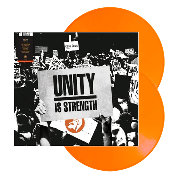 UNITY IS STRENGTH –  VARIOUS (ORANGE VINYL) - LP •