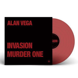 VEGA,ALAN – INVASION / MURDER ONE (RED VINYL) - LP •