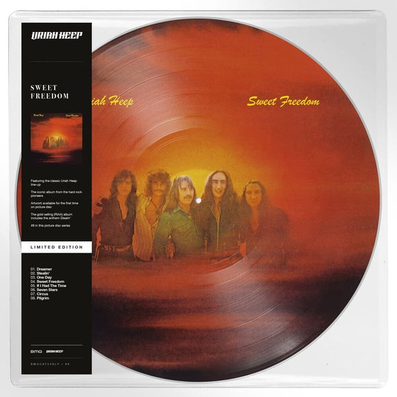 URIAH HEEP – SWEET FREEDOM (PICTURE DISC) - LP •