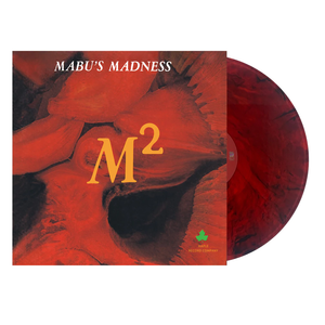 MABU'S MADNESS – M-SQUARE (FIRE ORANGE WITH BLACK STREAKS) - LP •