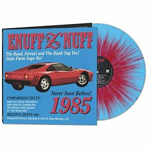 ENUFF Z'NUFF – 1985 (BLUE & RED STARBURST) - LP •