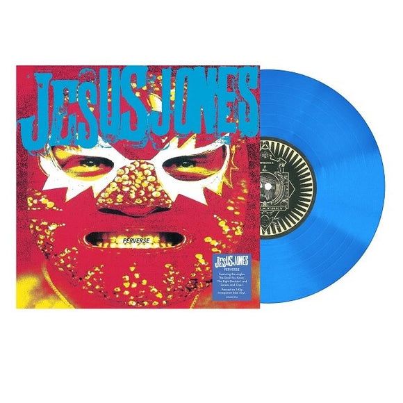 JESUS JONES PERVERSE (BLUE) (COLV) (OFGV) LP – Lunchbox Records