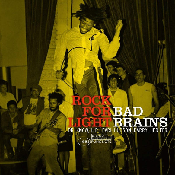 BAD BRAINS – ROCK FOR LIGHT - PUNK NOTE EDITION - LP •
