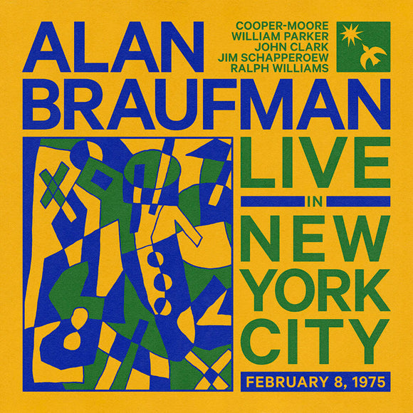 BRAUFMAN,ALAN – LIVE IN NEW YORK CITY FEBRUARY 8, 1975 (2CD) - CD •