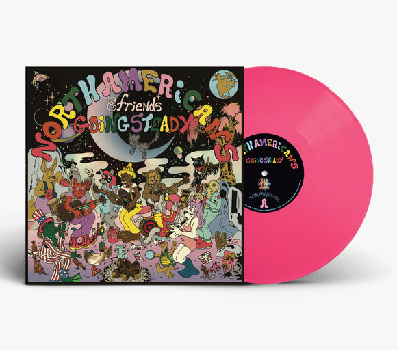 NORTH AMERICANS – GOING STEADY [Indie Exclusive limited Edition Opaque Pink LP] - LP •