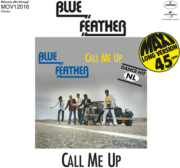 BLUE FEATHER – CALL ME UP/LET'S FUNK TONIGHT (RSD21) (BLUE) - LP •