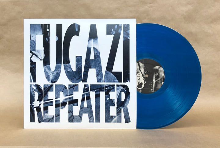 FUGAZI REPEATER (BLUE VINYL) LP – Lunchbox Records