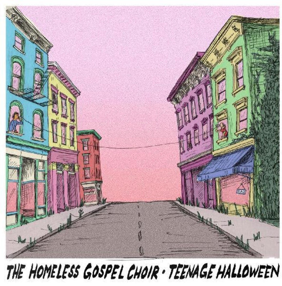 HOMELESS GOSPEL CHOIR & TEENAGE HALLOWEEN – HOMELESS GOSPEL CHOIR (OPAQUE YELLOW VINYL) - LP •