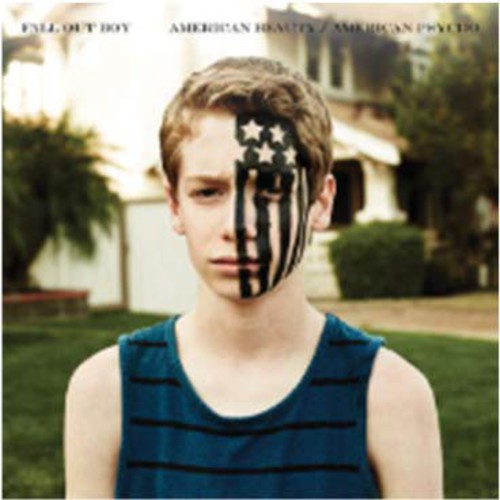 FALL OUT BOY – AMERICAN BEAUTY / AMERICAN PSYCHO (CUSTOM BLUE VINYL) - LP •