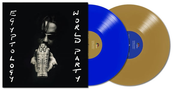 WORLD PARTY – EGYPTOLOGY (RSD ESSENTIAL INDIE COLORWAY EGYPTIAN BLUE & GOLD) - LP •