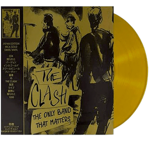 CLASH – ONLY BAND THAT MATTERS (GOLD VINYL) - LP •