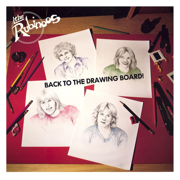 RUBINOOS – BACK TO THE DRAWING BOARD (RUBY & BLACK SPLATTER VINYL) (RSD BLACK FRIDAY 2022) - LP •