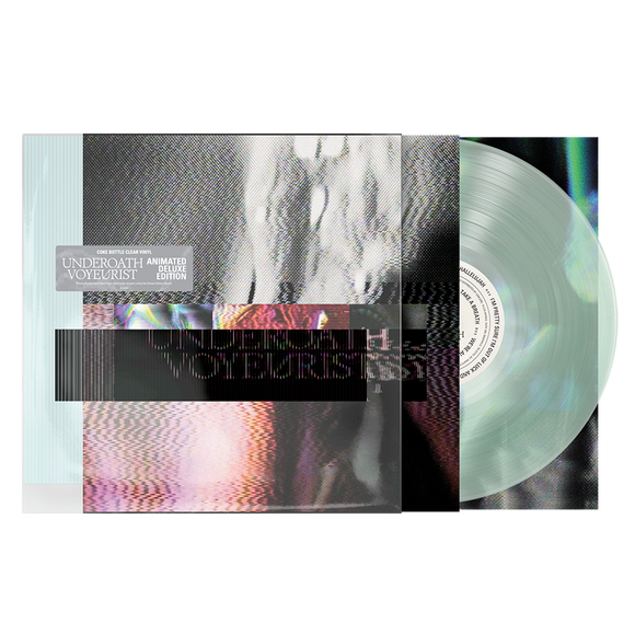 UNDEROATH – VOYEURIST  [Deluxe Coke Bottle Clear LP] - LP •