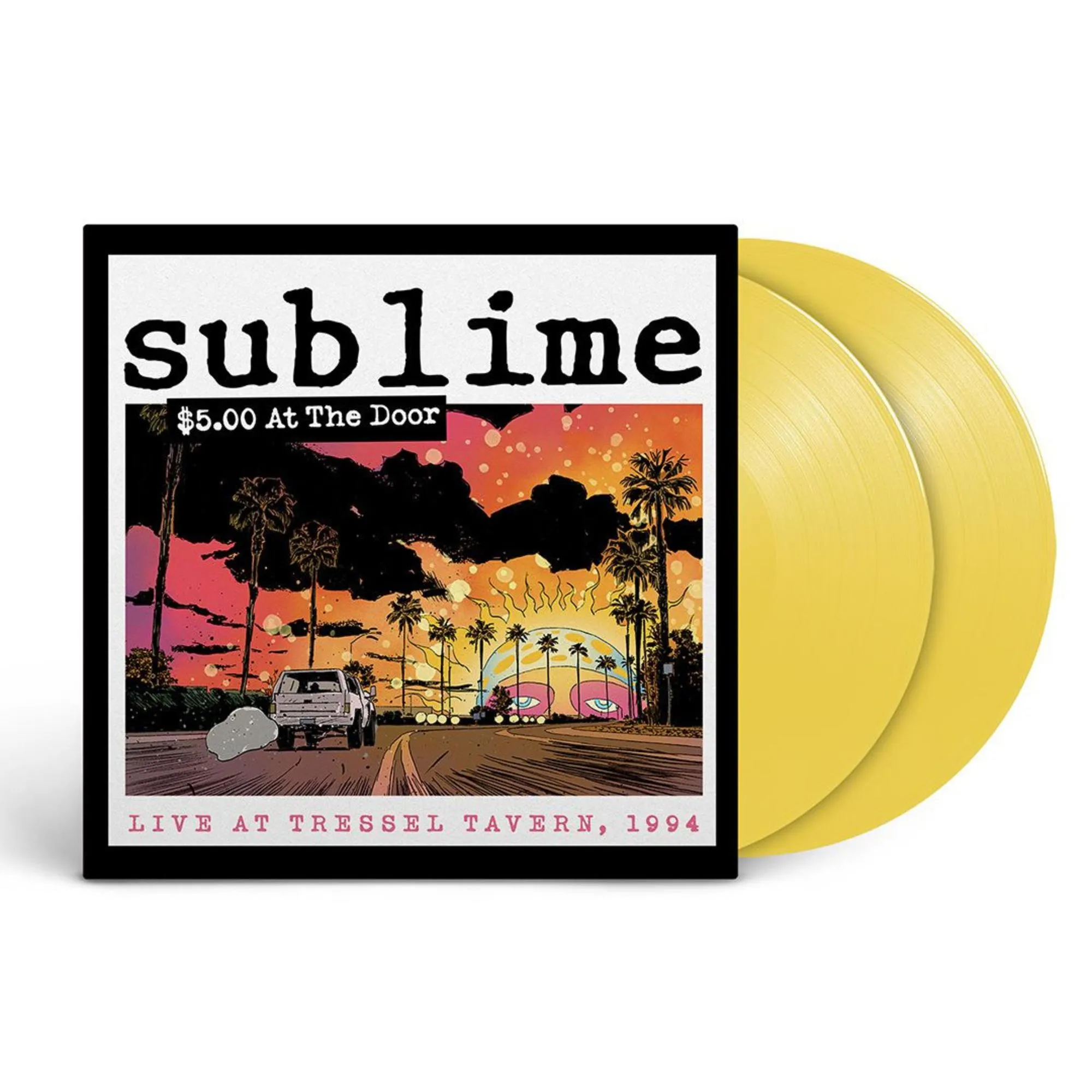 SUBLIME $5 AT THE DOOR (YELLOW IEX) LP – Lunchbox Records