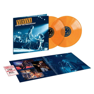 NIRVANA – LIVE AT THE PARAMOUNT (ORANGE VINYL) - LP •