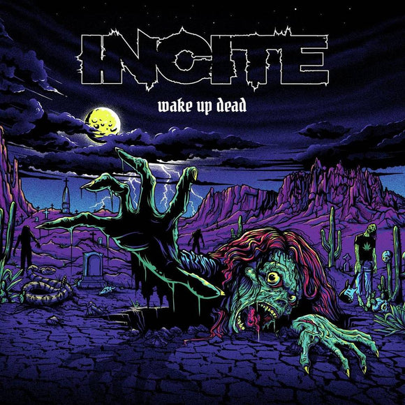 INCITE – WAKE UP DEAD [INDIE EXCLUSIVE LIMITED EDITION PURPLE/BLACK LP] - LP •