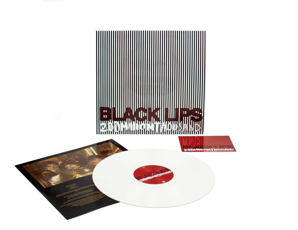 BLACK LIPS – 200 MILLION THOUSAND (WHITE VINYL) - LP •