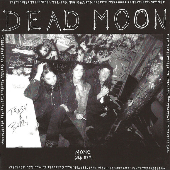 DEAD MOON – TRASH & BURN - LP •