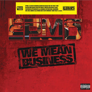 EPMD – WE MEAN BUSINESS (RED & BLACK SPLATTER) (RSD BLACK FRIDAY 2022) - LP •