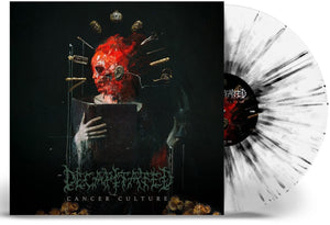 DECAPITATED – CANCER CULTURE (CLEAR W/ BLACK SPLATTER) - LP •