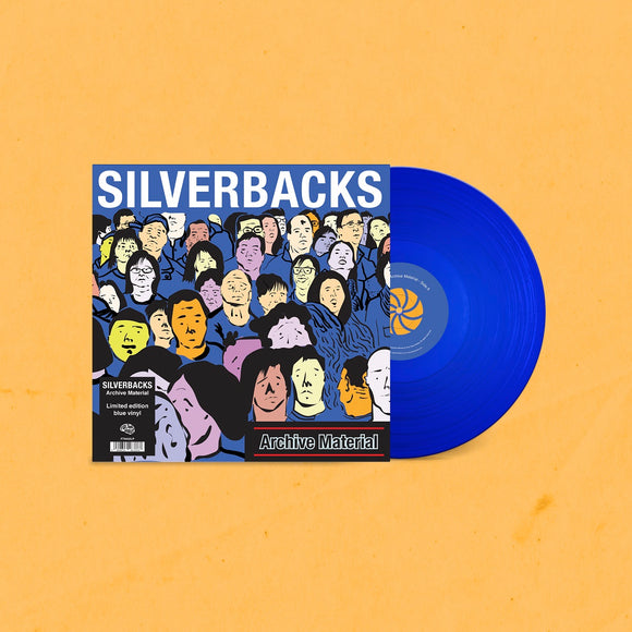 SILVERBACKS – ARCHIVE MATERIAL (BLUE VINYL) - LP •