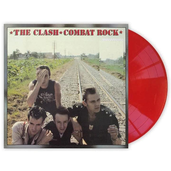 CLASH – COMBAT ROCK (RED VINYL) - LP •
