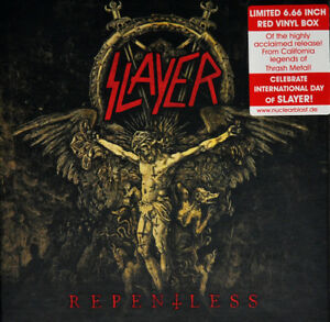 SLAYER – REPENTLESS (6.66 IN BOX) (RED VINYL) - 7" •