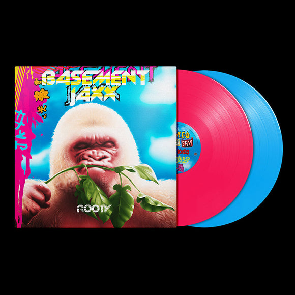 BASEMENT JAXX – ROOTY (PINK/BLUE) - LP •