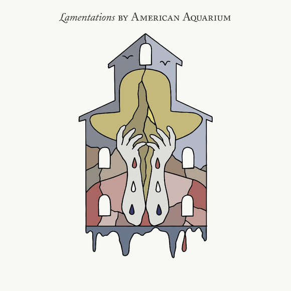 AMERICAN AQUARIUM – LAMENTATIONS (Indie Exclusive, Gold, Silver and Red Vinyl) - LP •